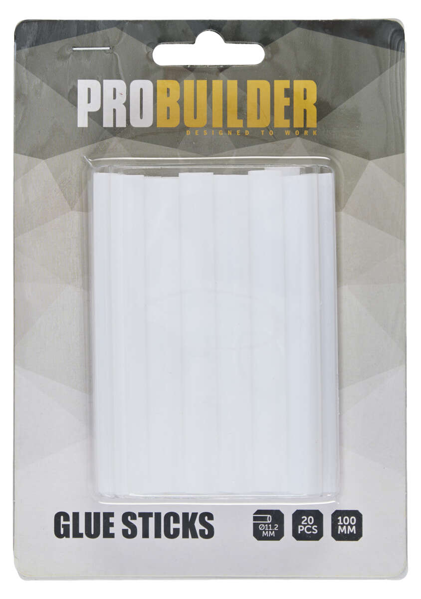 Probuilder Ø11, mm limstav til limpistol 20-pk