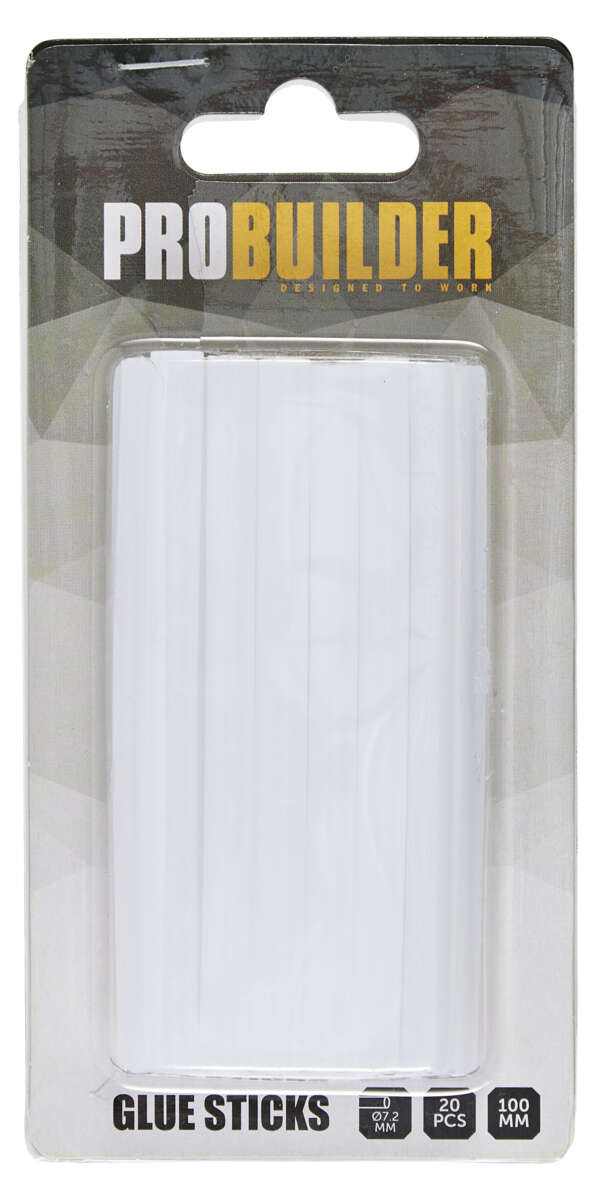 Probuilder Ø 7,2 mm limstav til limpistol 20-pk