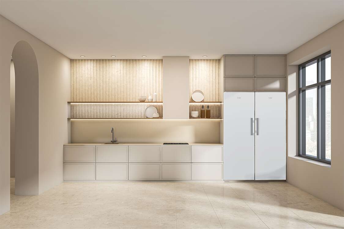 beko B1RMLNE444W1 kjøleskap