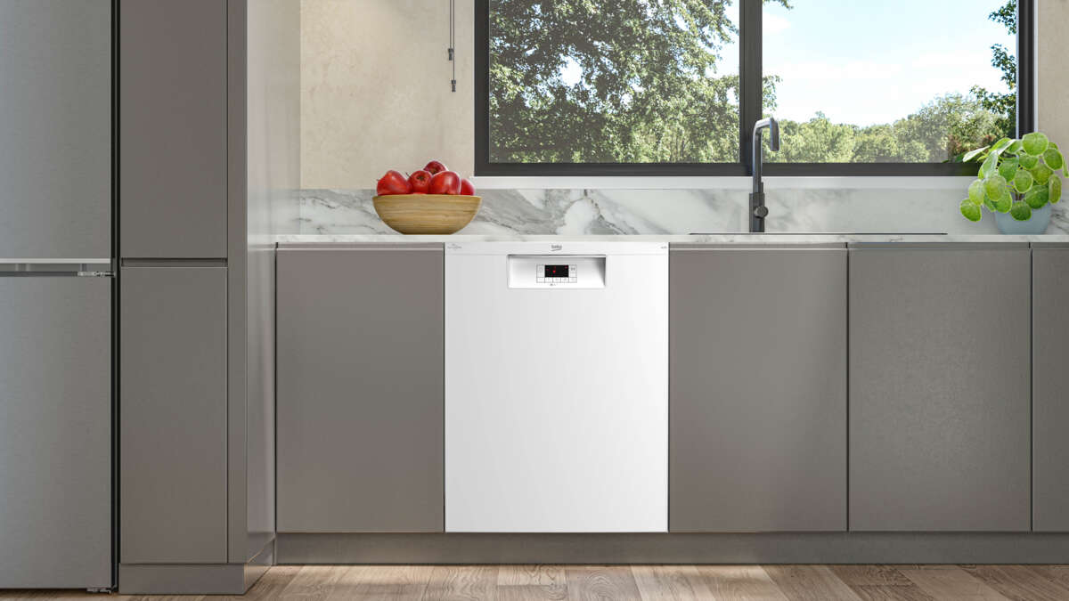 beko BDUN1E420W oppvaskmaskin