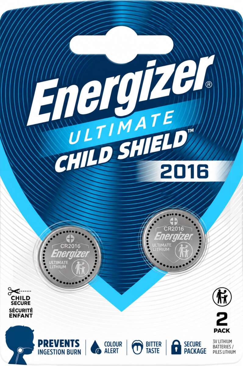 Energizer® CR2016 batterier 2pk