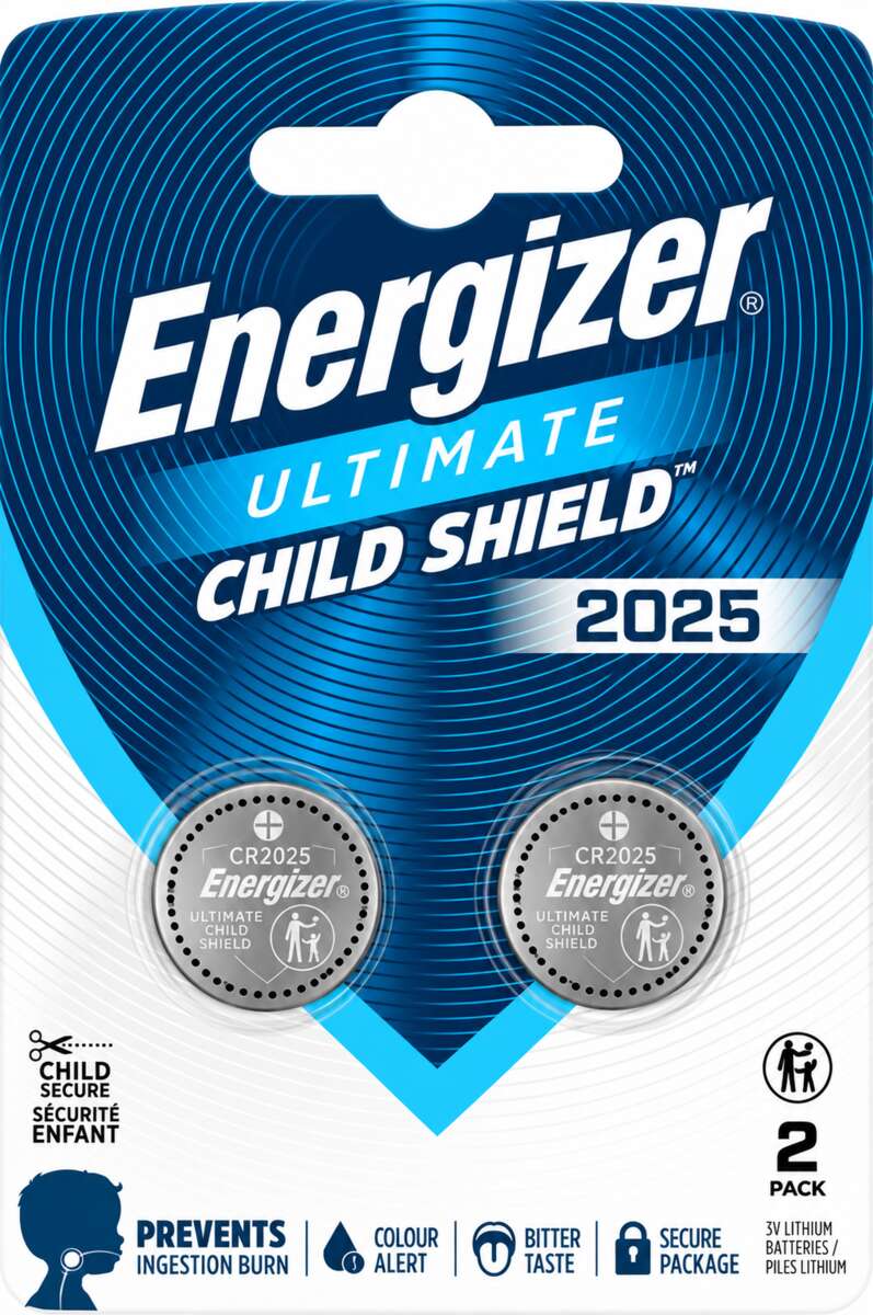 Energizer® Ultimate Lithium CR2032 batterier 2pk