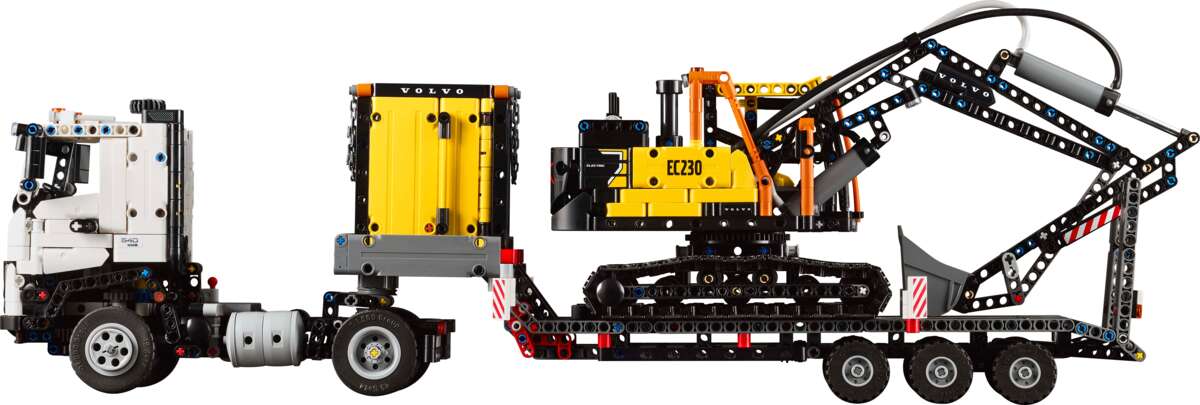 LEGO® Technic Volvo FMX-trailer og EC230 el-gravemaskin 42175