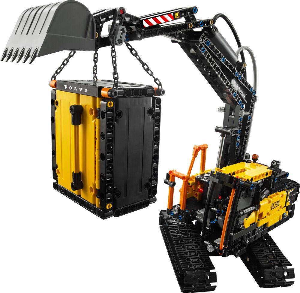 LEGO® Technic Volvo FMX-trailer og EC230 el-gravemaskin 42175