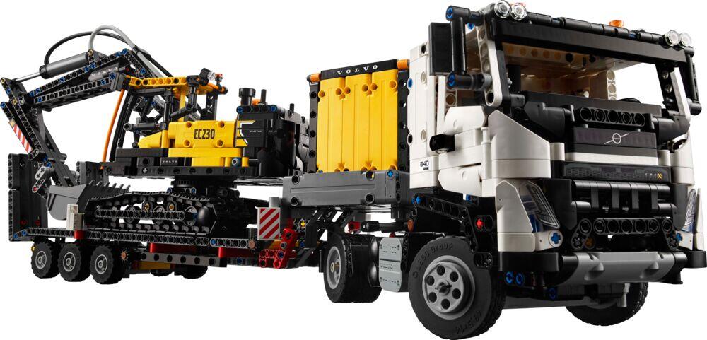 LEGO® Technic Volvo FMX-trailer og EC230 el-gravemaskin 42175