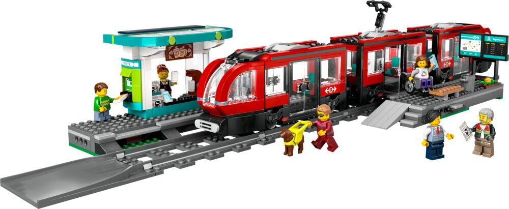 LEGO® City Trikkeholdeplass 60423