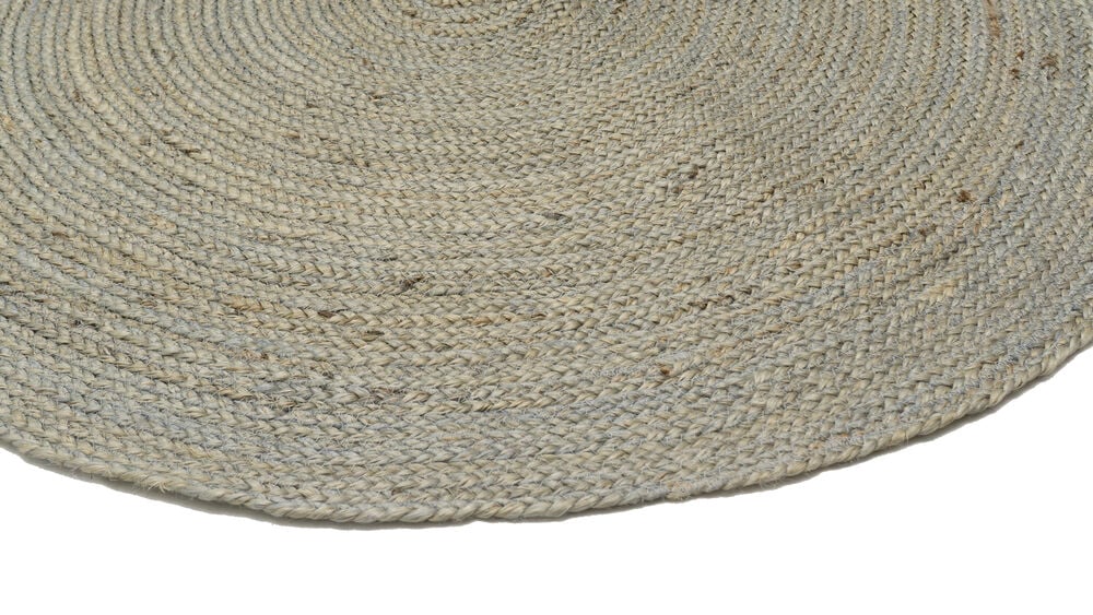 Jute rundt teppe