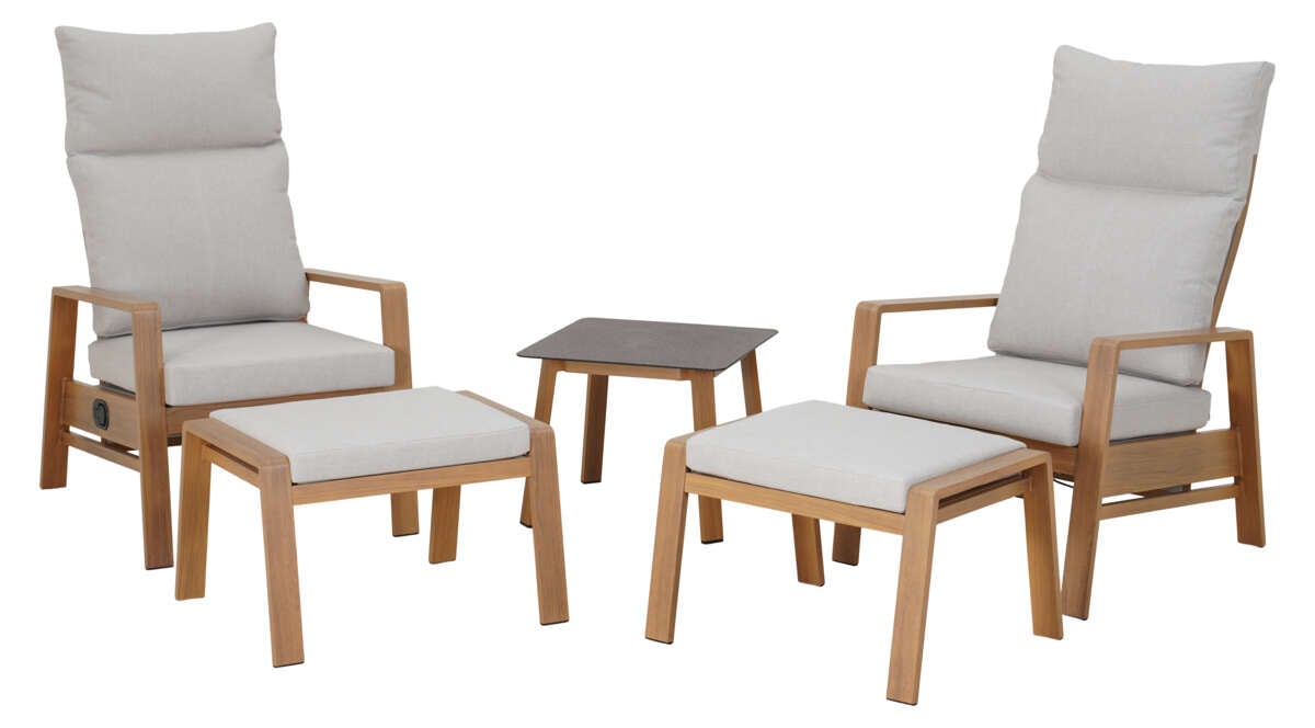 Bohem Holmen recliner terrassesett