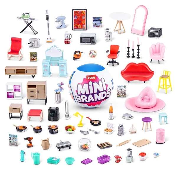 5 Surprise Mini Brands Home decor S1