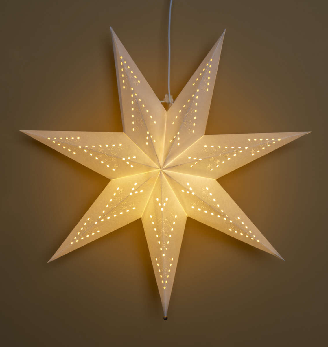 Papirstjerne 7 armet