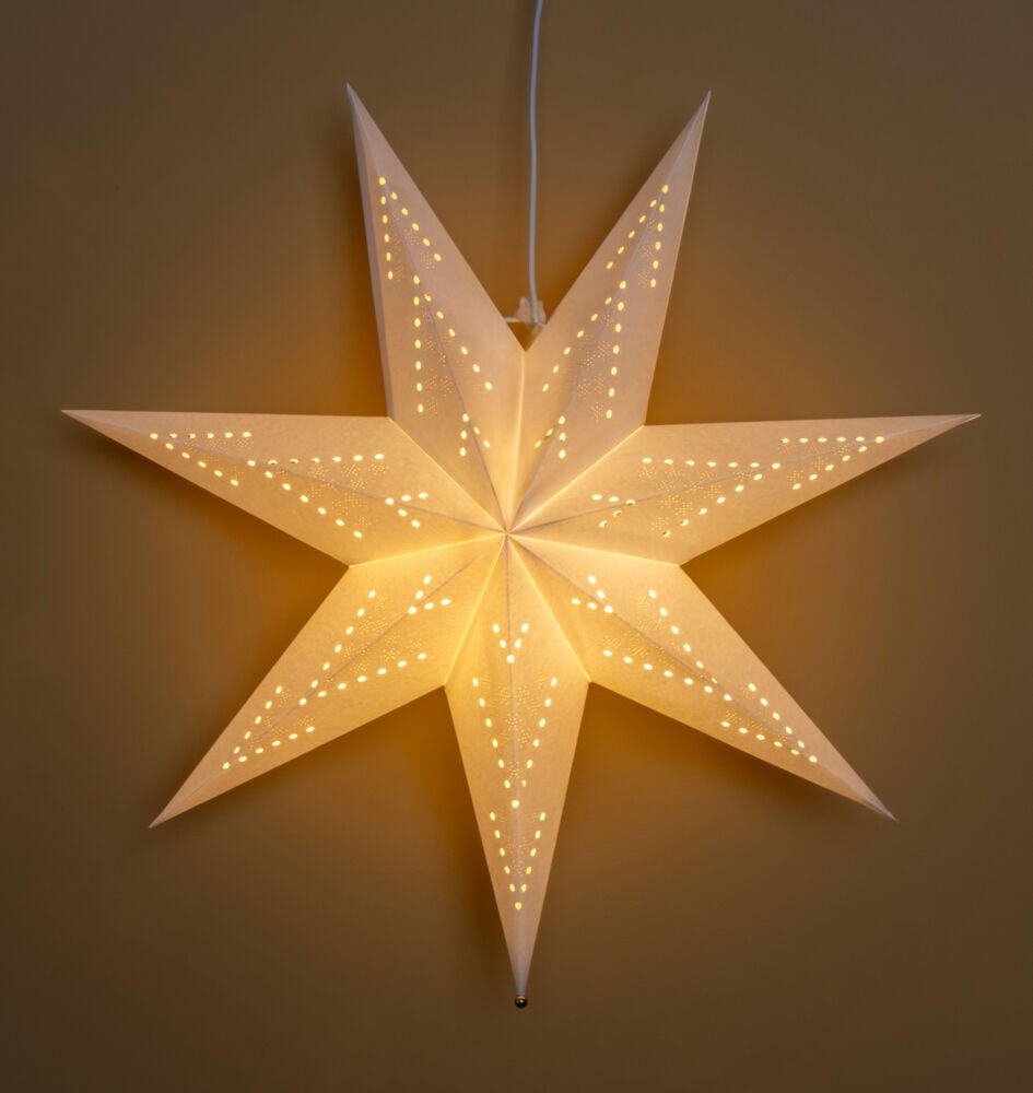 Papirstjerne 7 armet