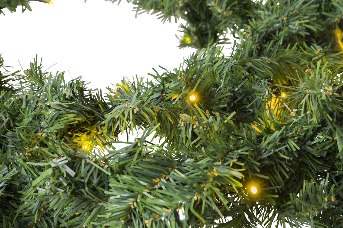 Nord girlander med lys