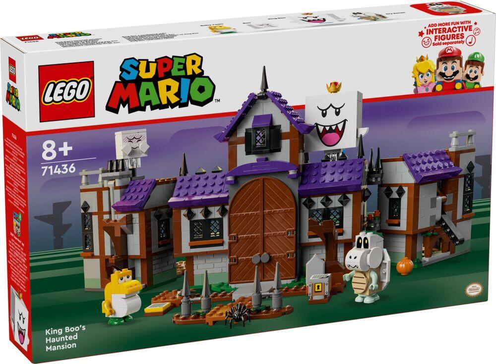 LEGO® Super Mario™ Kong Boos hjemsøkte hus 71436