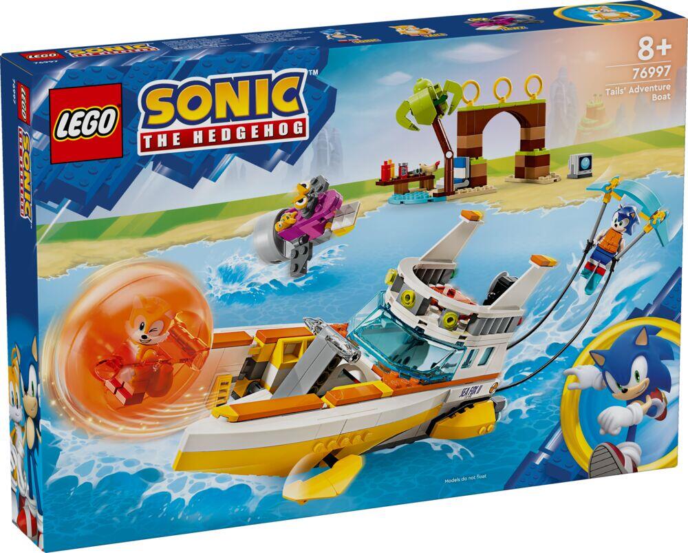 LEGO® Sonic the Hedgehog™ Tails’ båteventyr 76997