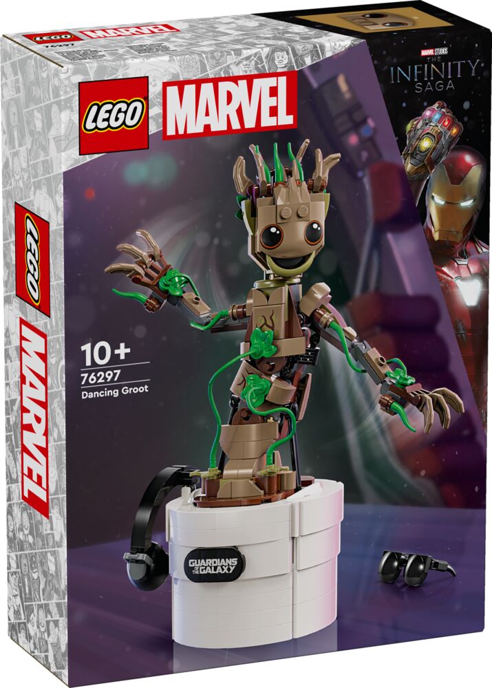 LEGO® Marvel Groot som danser 76297