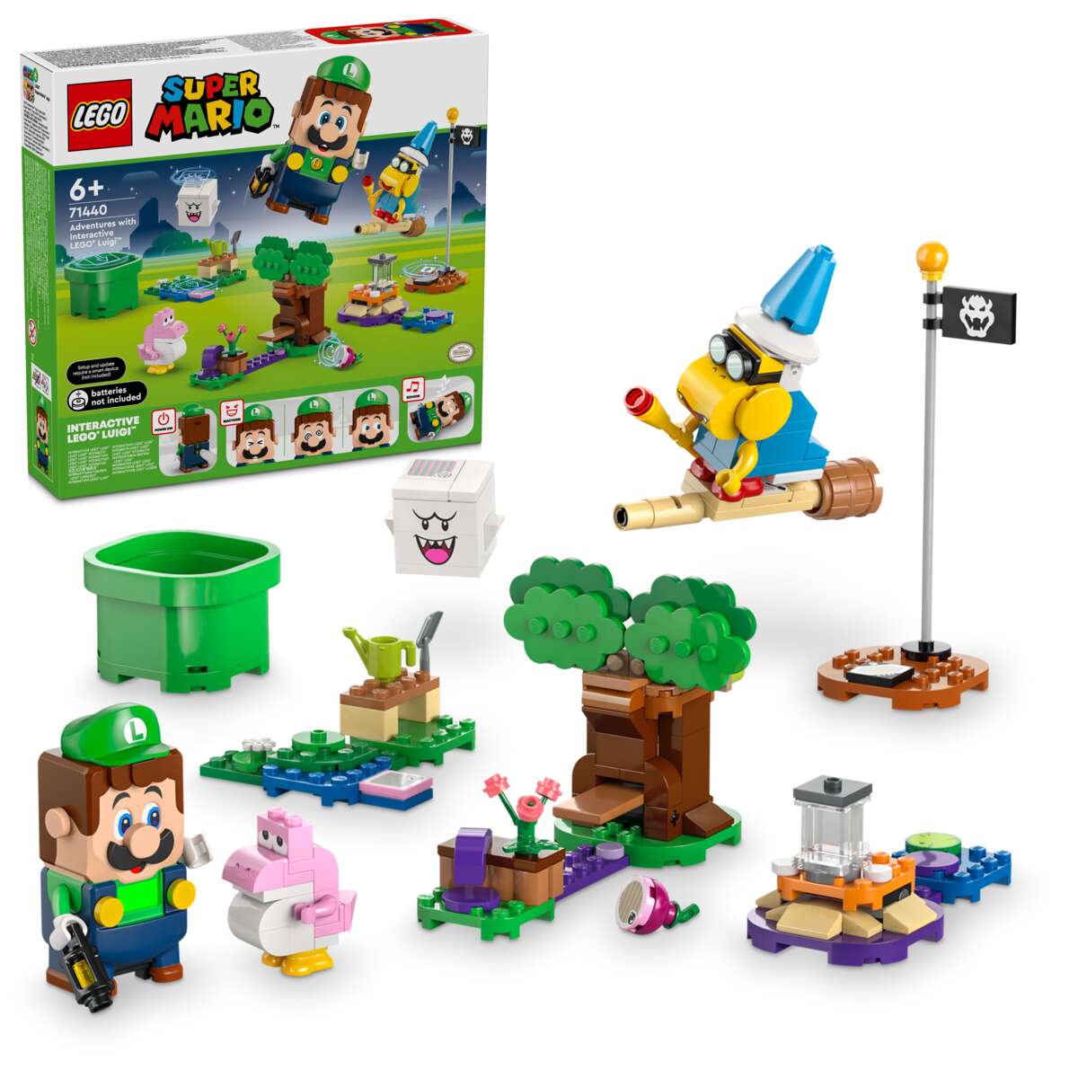 LEGO® Super Mario™ På eventyr med interaktive LEGO® Luigi™