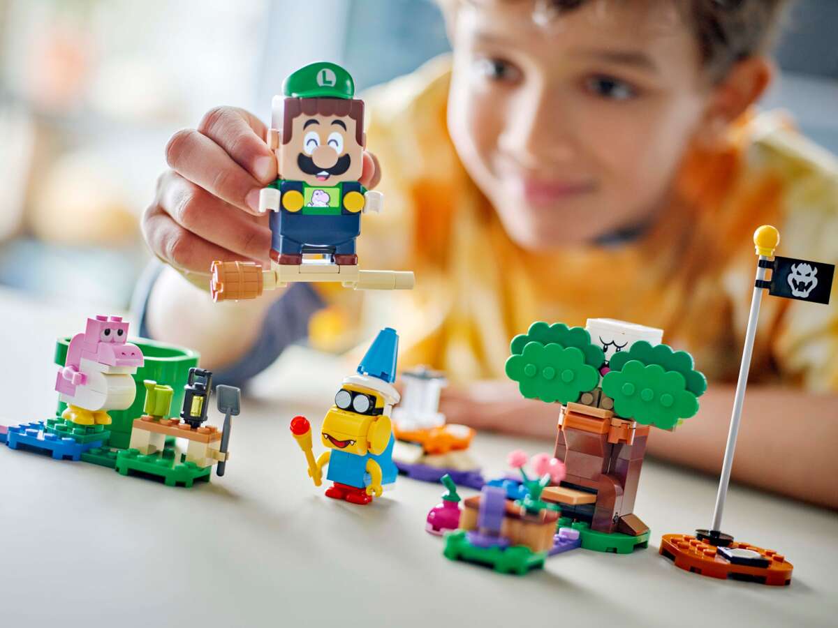 LEGO® Super Mario™ På eventyr med interaktive LEGO® Luigi™