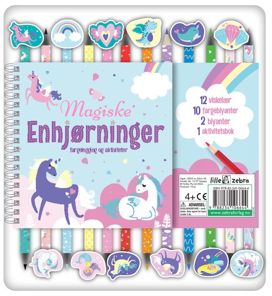 Magiske enhjørninger blyantpakke 12pk