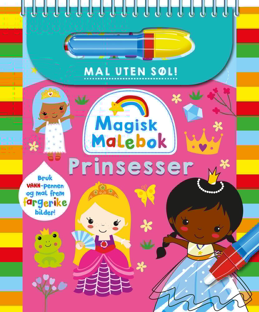 Magisk vannmaling: Prinsesser
