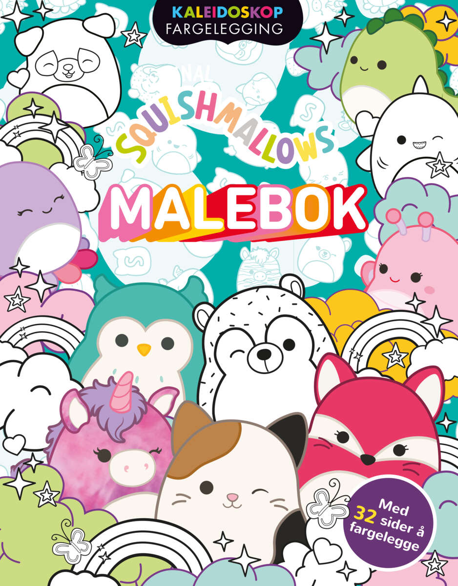 Original Squishmallows malebok