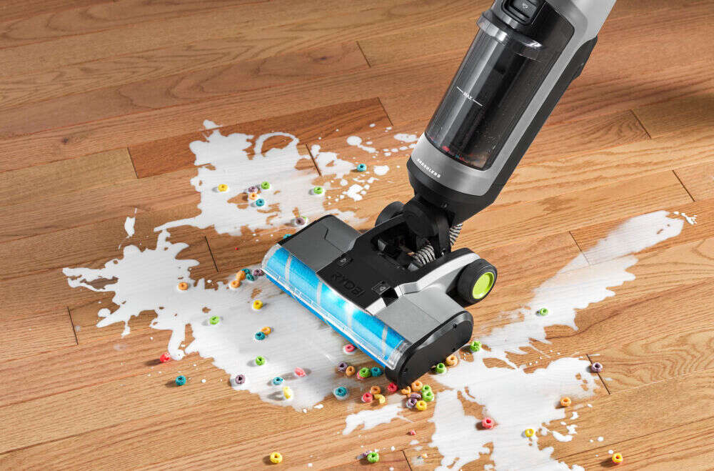 Ryobi ONE+ RHFC18BL-0 3-i-1 gulvvasker u/batteri