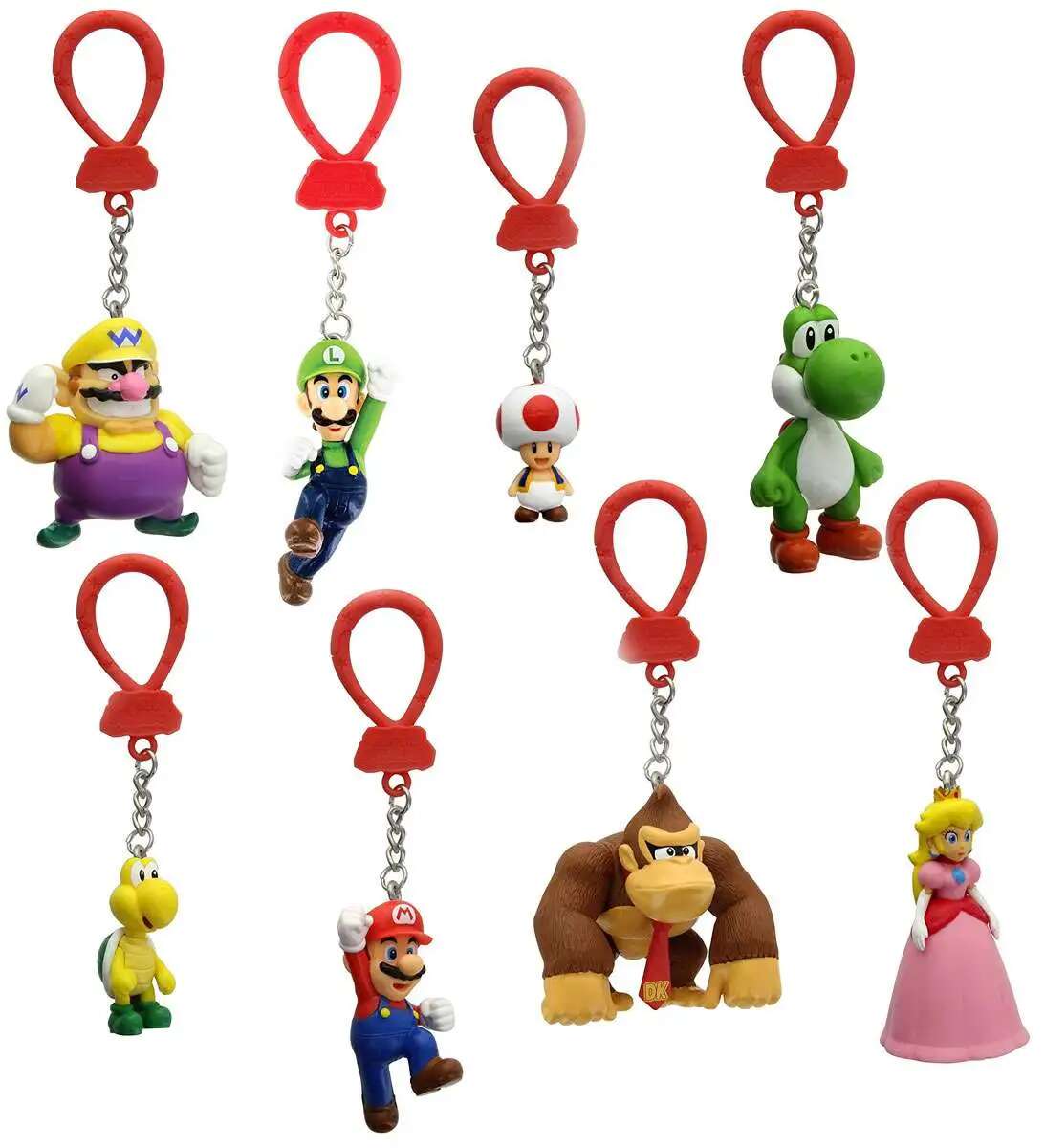 Paladone Super Mario Backpack Buddies nøkkelring