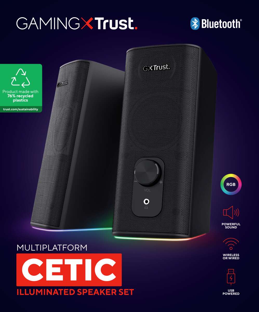Trust GXT 612 CETIC Bluetooth® høyttalere