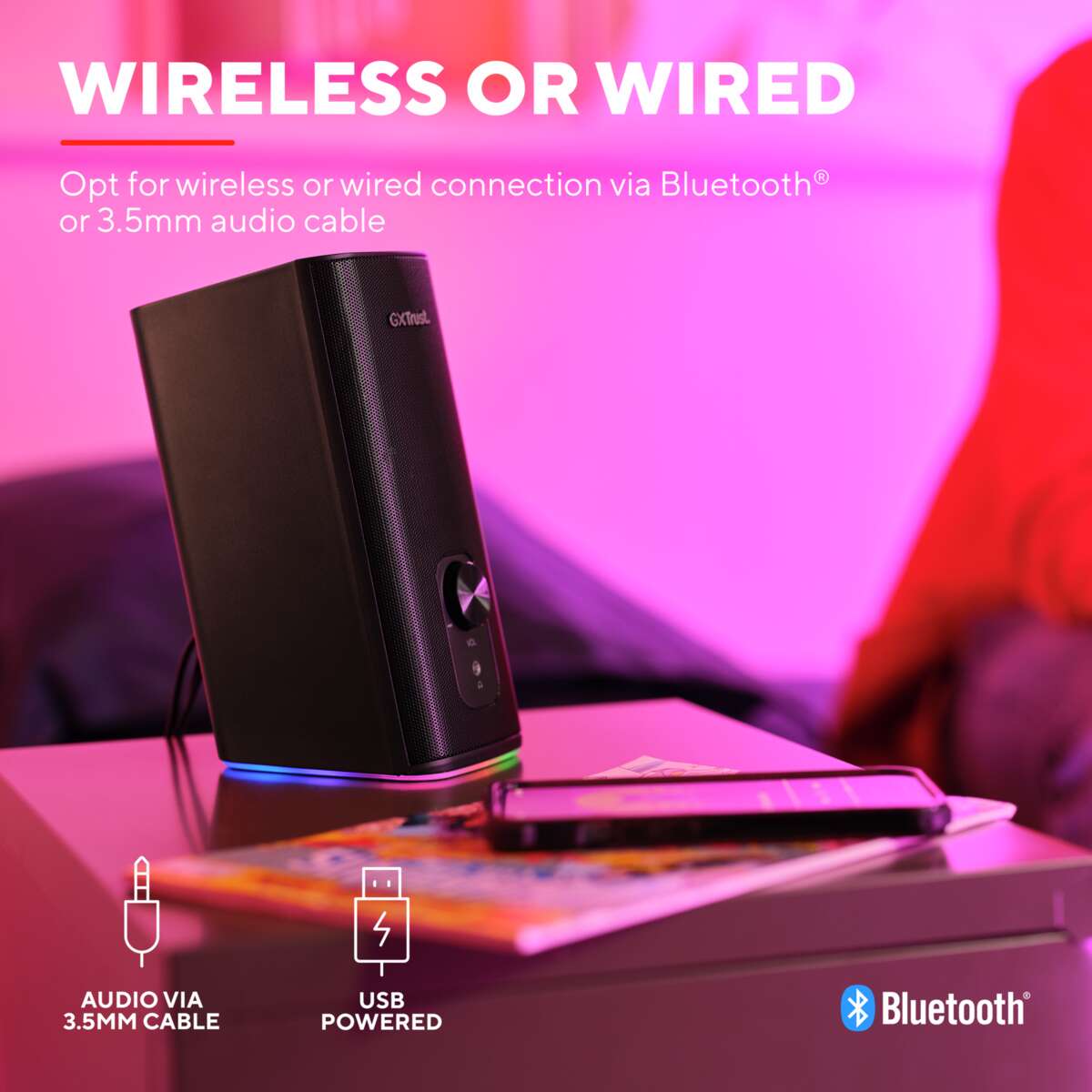 Trust GXT 612 CETIC Bluetooth® høyttalere