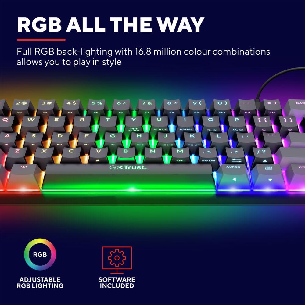 Trust GXT 867 ACIRA gamingtastatur