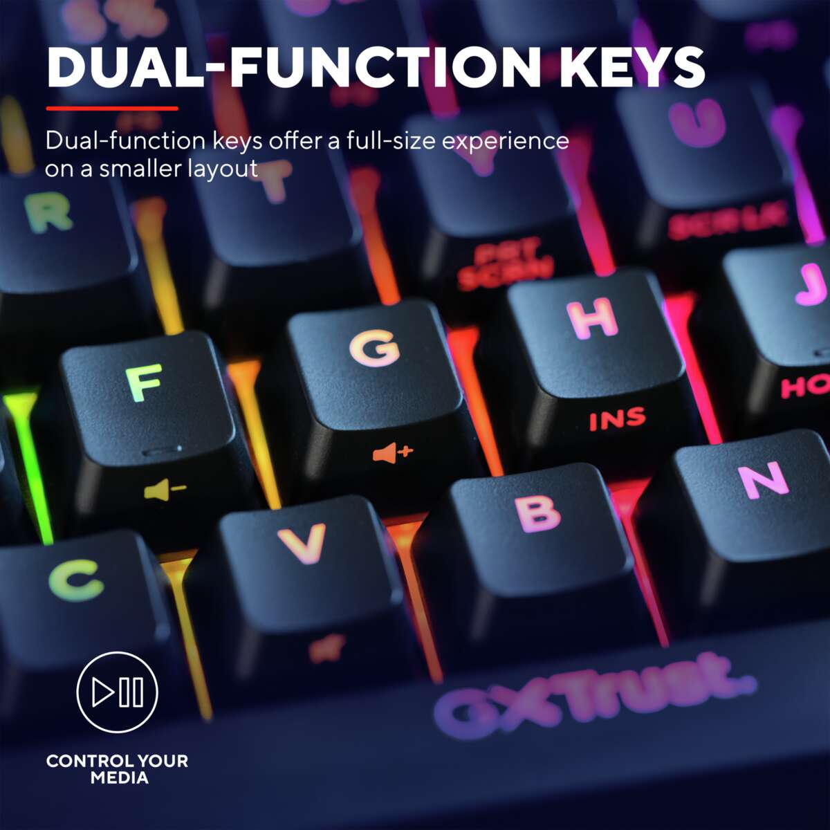 Trust GXT 867 ACIRA gamingtastatur