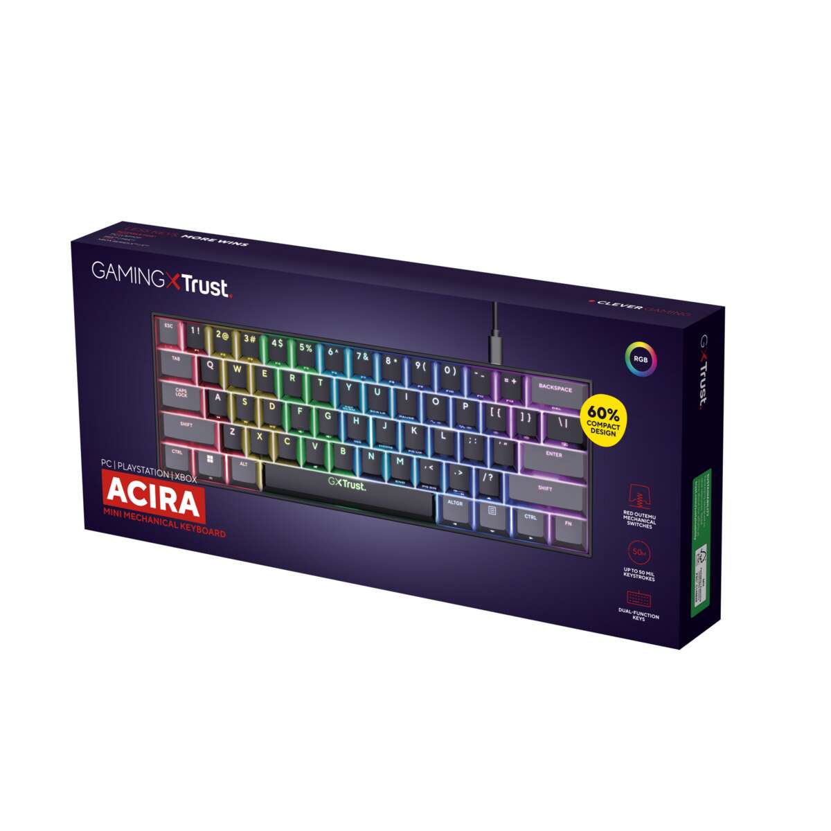 Trust GXT 867 ACIRA gamingtastatur