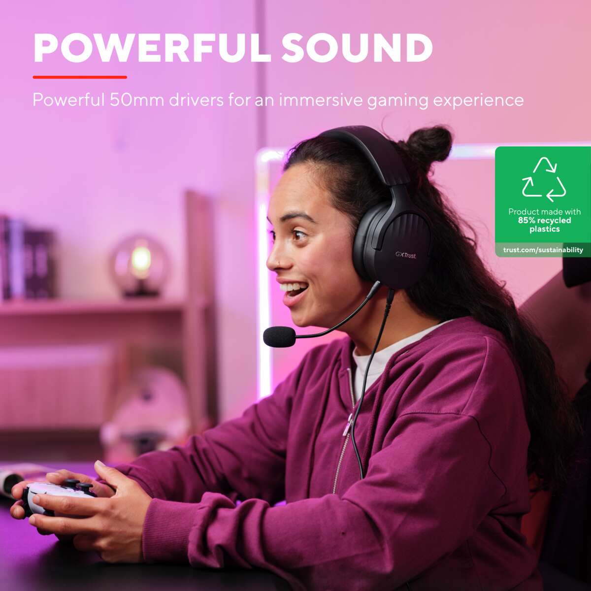 Trust GXT 489 FAYZO gamingheadset