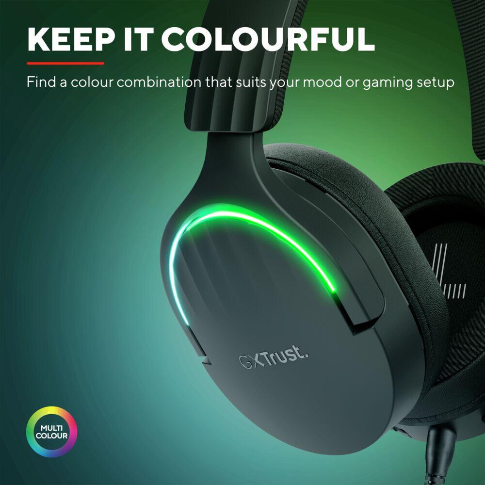 Trust GXT 490 FAYZO 7.1 USB gamingheadset