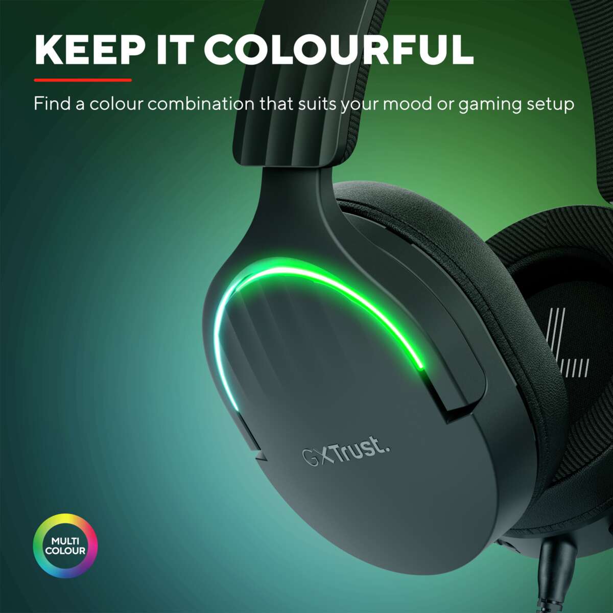 Trust GXT 490 FAYZO 7.1 USB gamingheadset