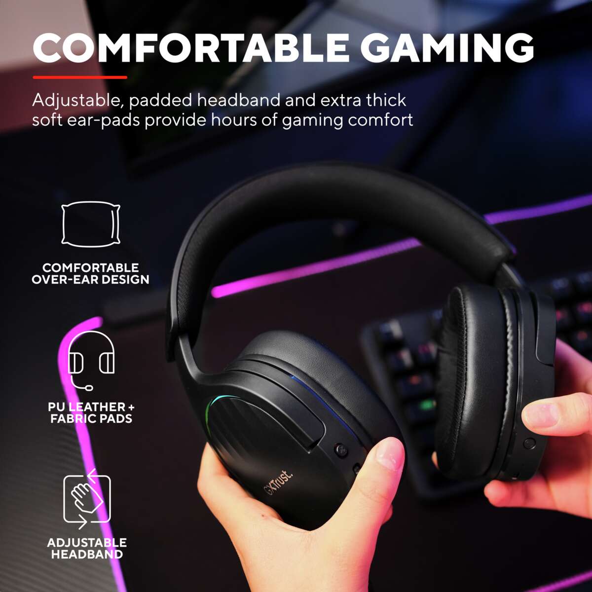 Trust GXT 491 FAYZO gamingheadset