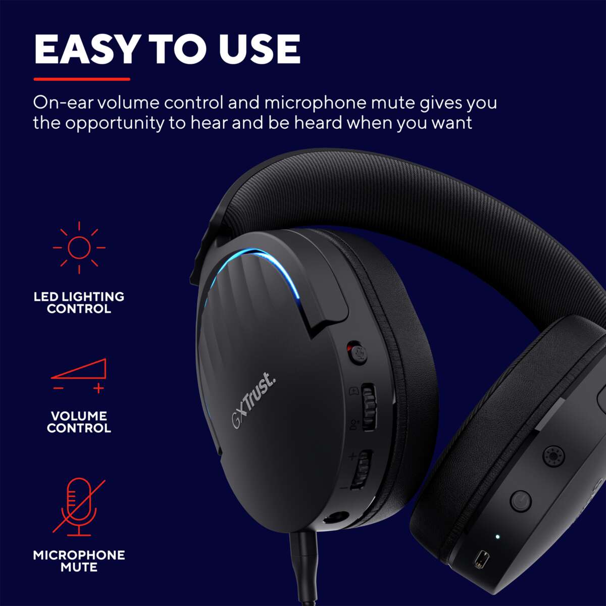 Trust GXT 491 FAYZO gamingheadset