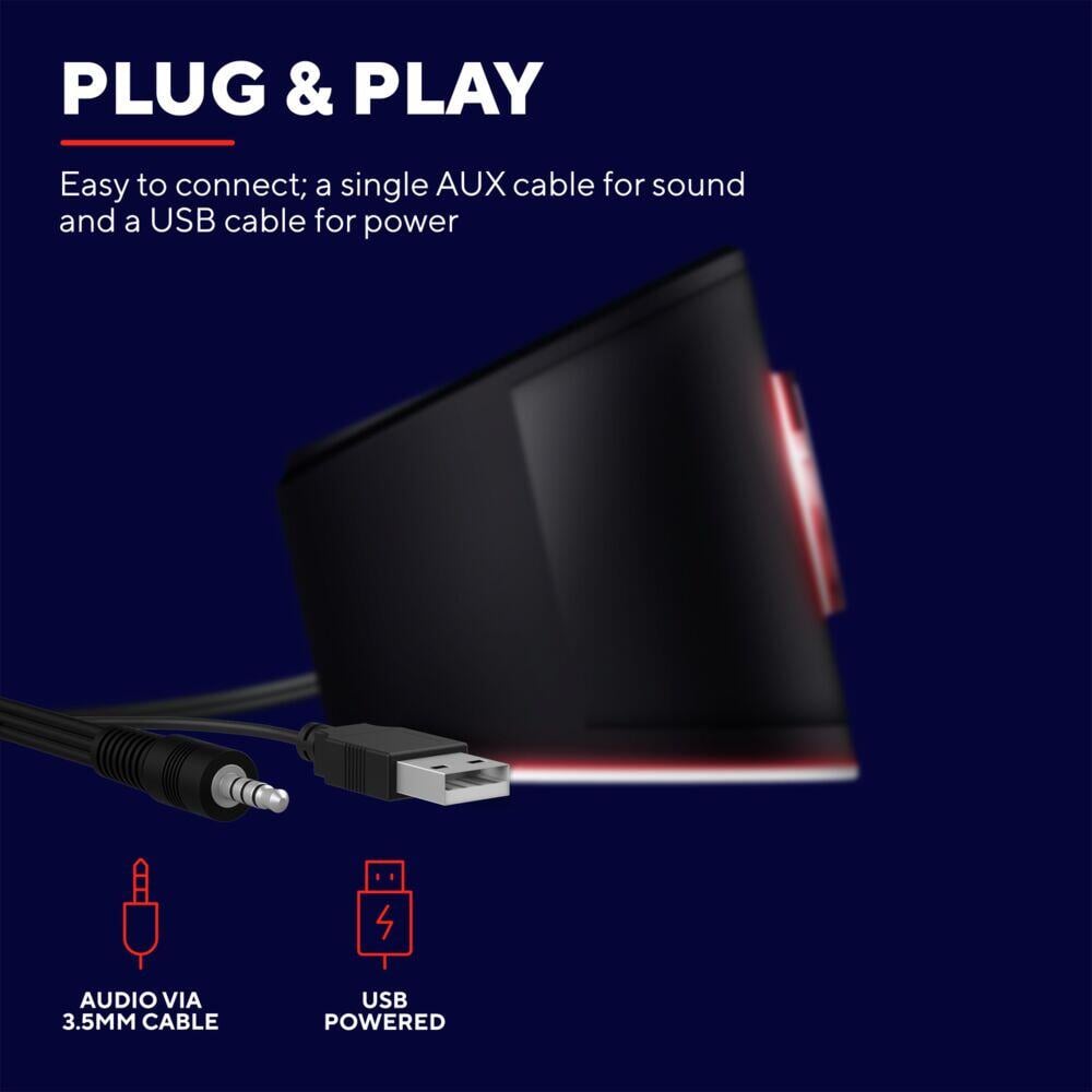 Trust GXT 619 THORNE lydplanke