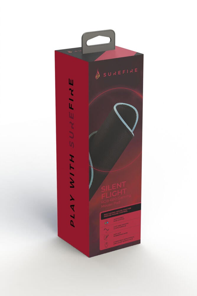 SureFire Silent Flight RGB-680 gamingmusematte