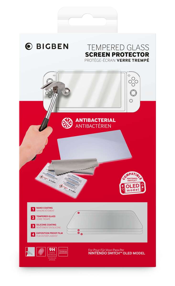 OLED Tempered Glass for Nintendo Switch™