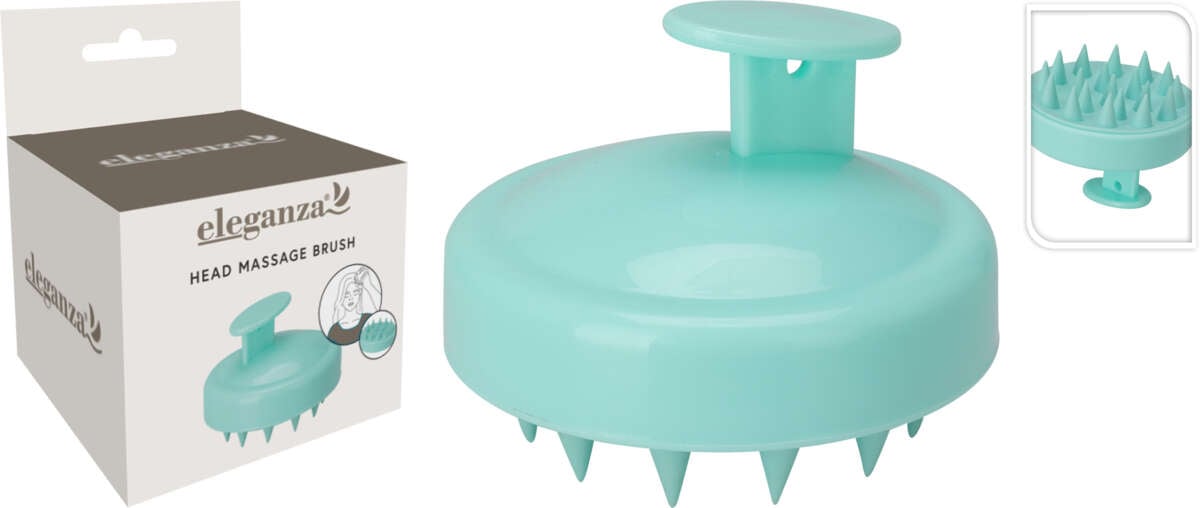 Hodebunnsmassasje-børste