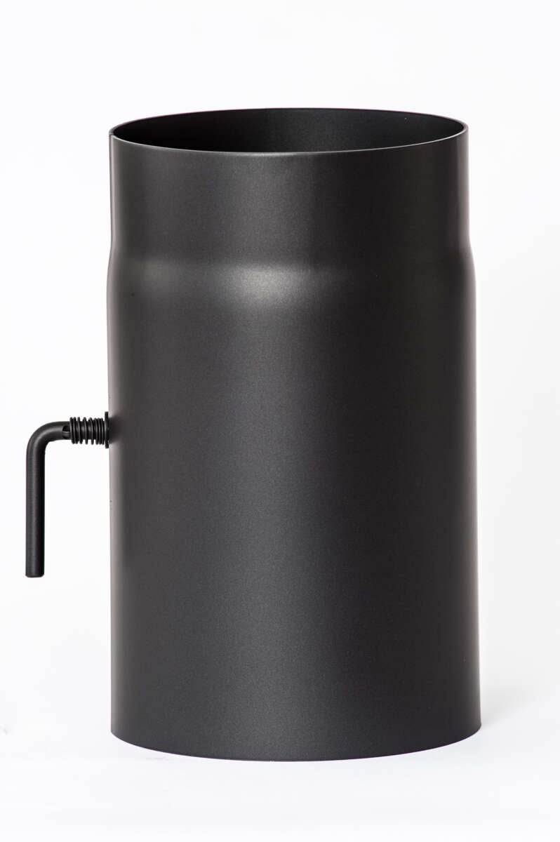 Tolmer Ø150x250 mm røkrør m/spjell