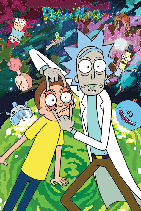 Rick And Morty Watch plakat