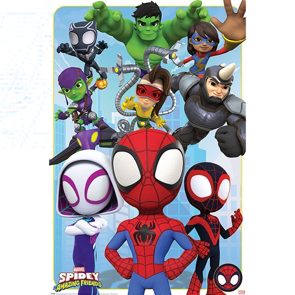 Marvel's Spider-Man Plakat His Amazing Friends plakat