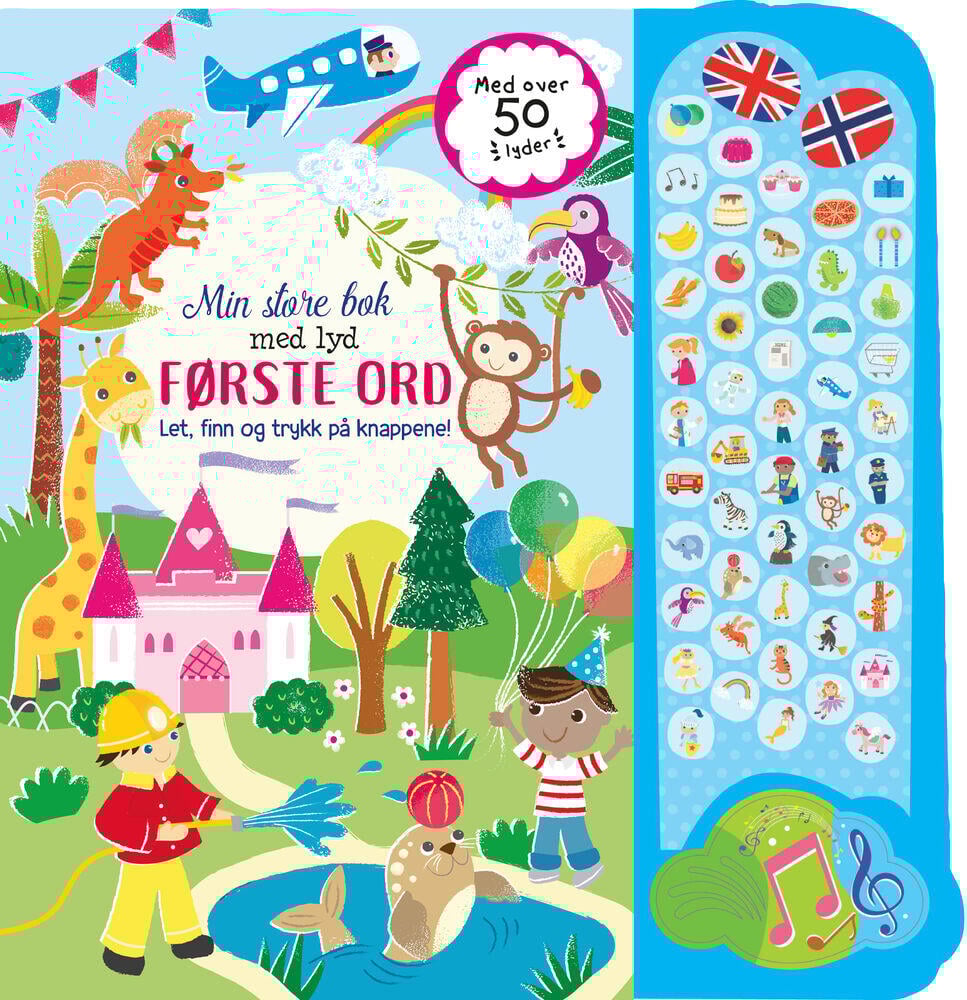 Min store bok med lyd: Første ord