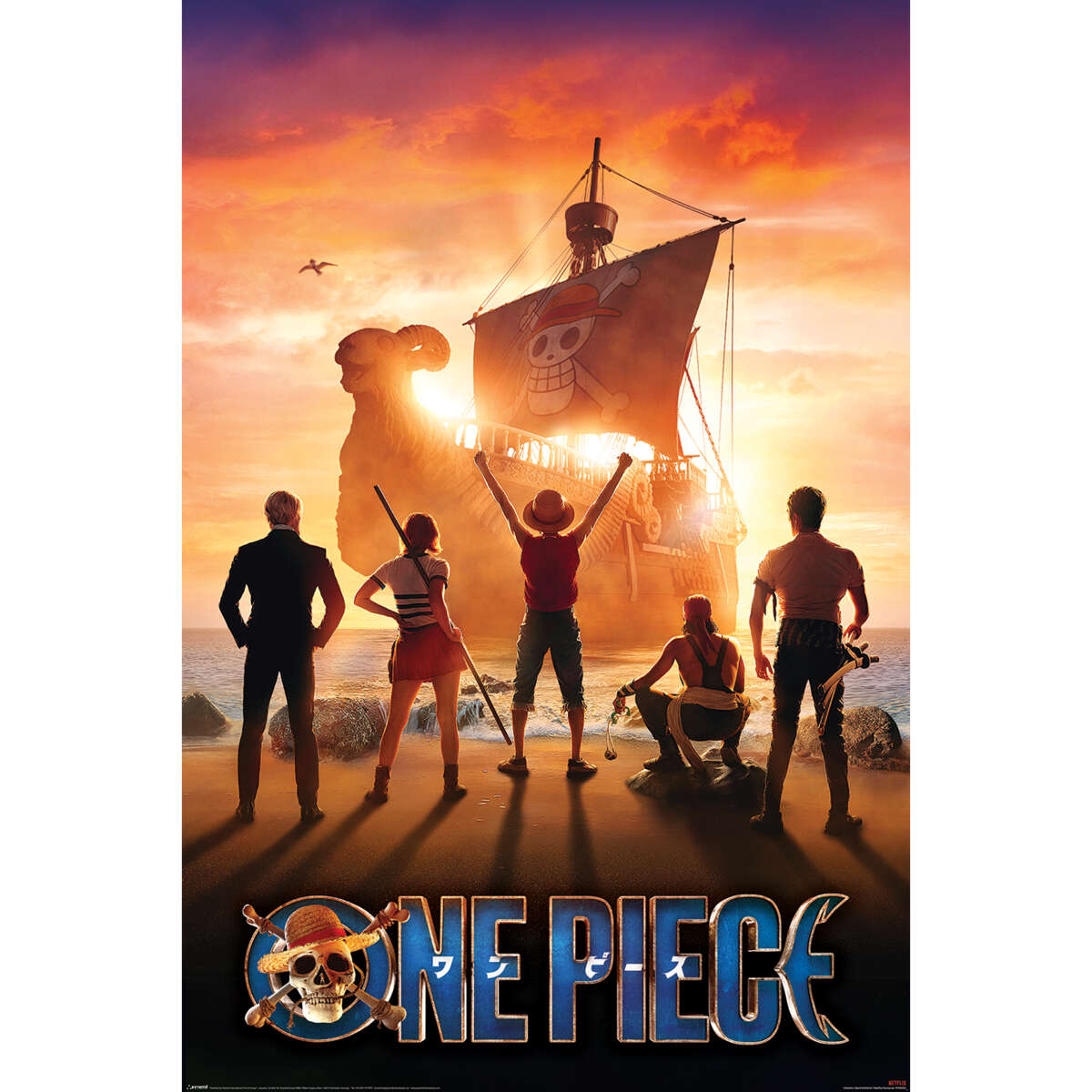 ONE PIECE Set Sail plakat