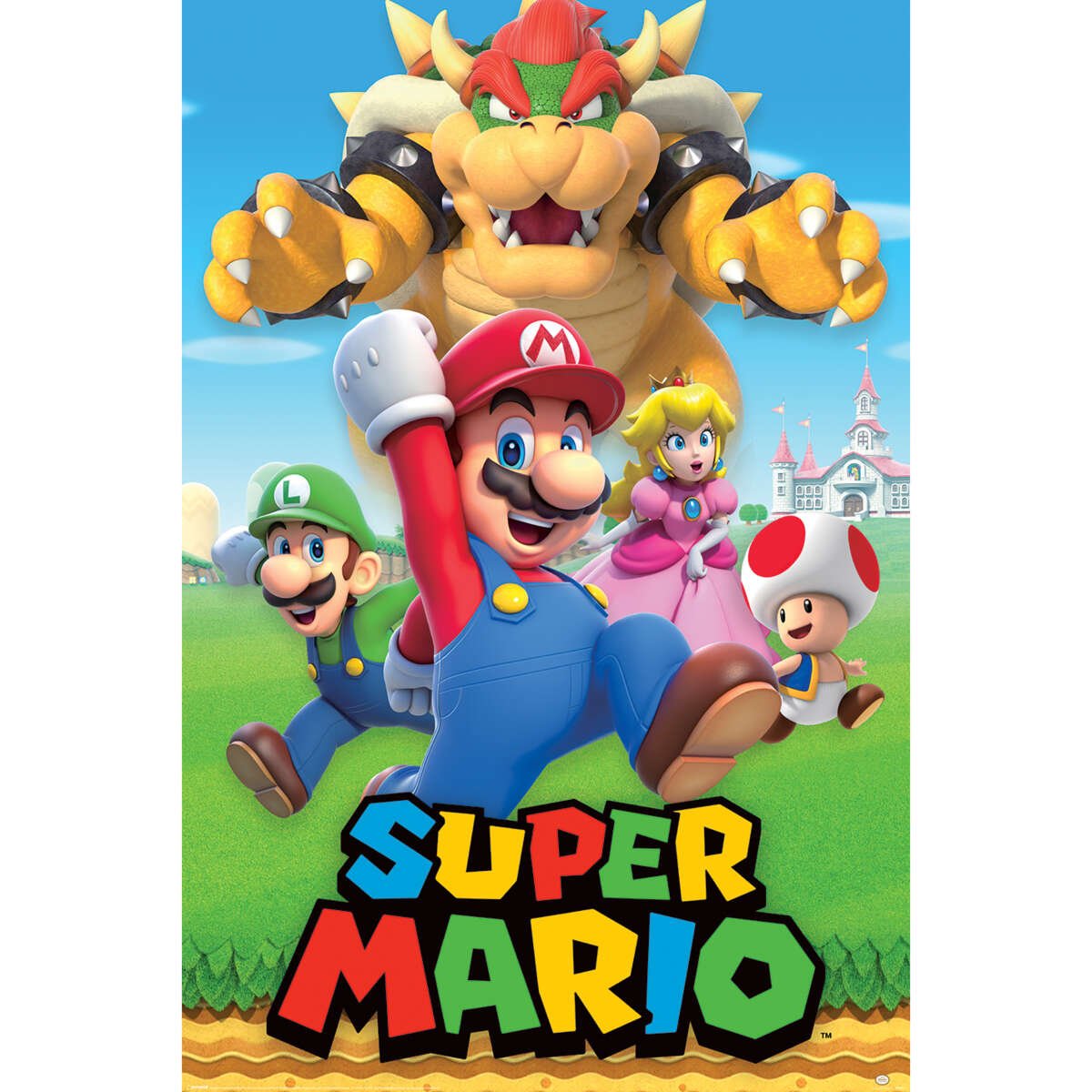 Super Mario (Character Montage) plakat