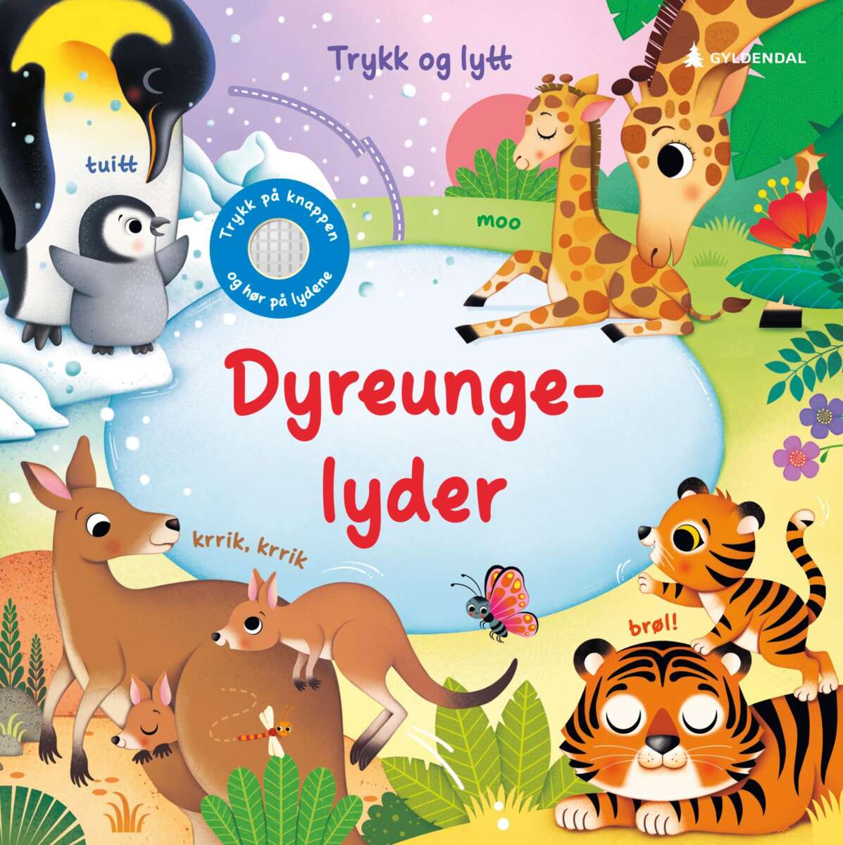 Dyreungelyder, med lydknapper