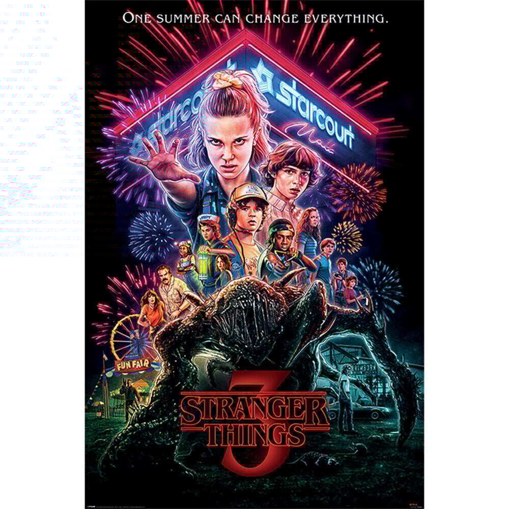 Stranger Things Summer of 85 plakat