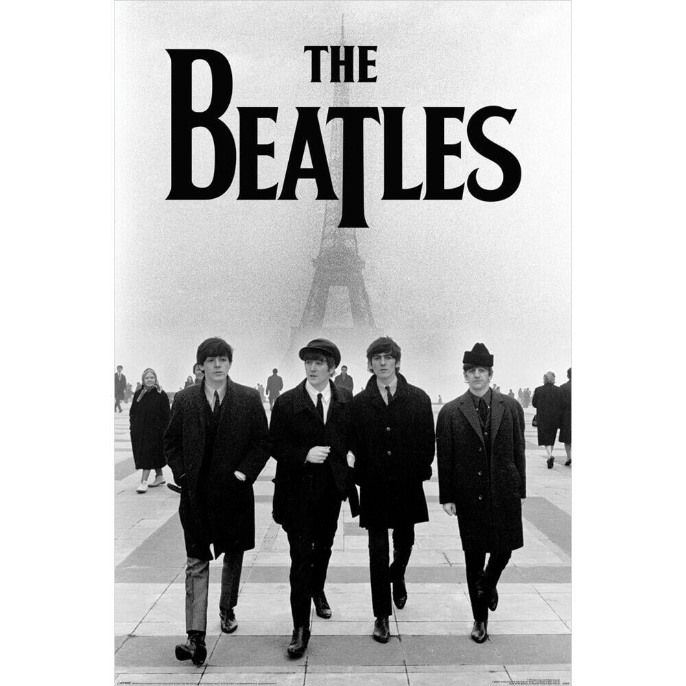 The Beatles Eiffel Tower plakat