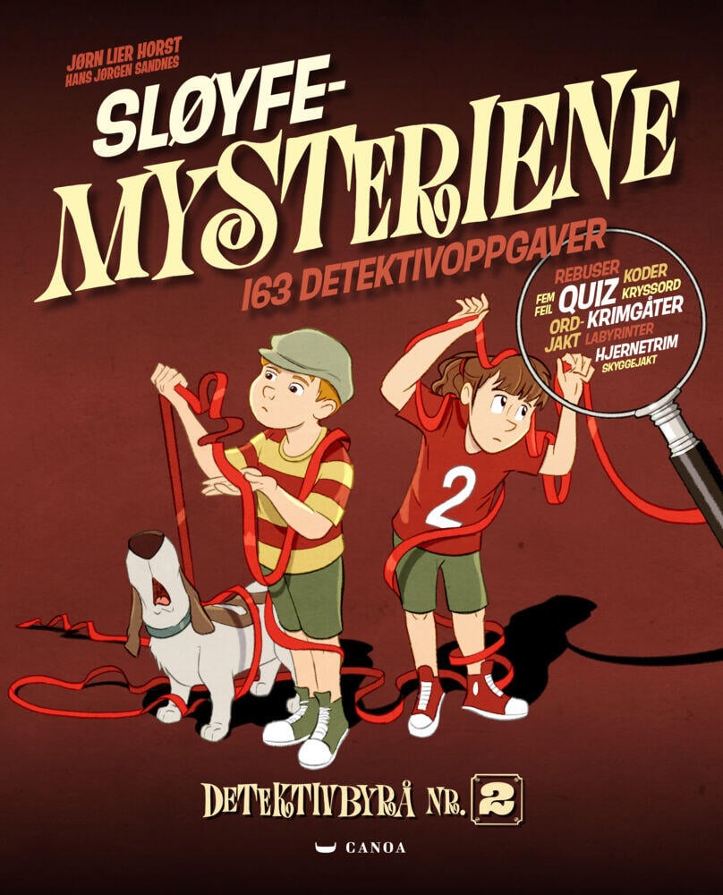 Horst, Jørn Lier: Detektivbyrå nr. 2 : Mysterie-hefter Sløyfemysteriene
